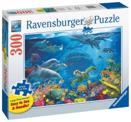 Ravensburger Puzzle 2D duży format: Podwodne życie 300 elementów 16829 Ravensburger