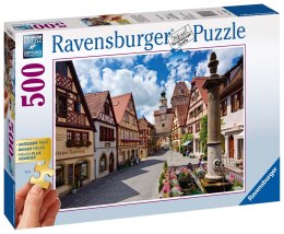 Ravensburger Puzzle 2D duży format: Rothenburg 500 elementów 13607 Ravensburger