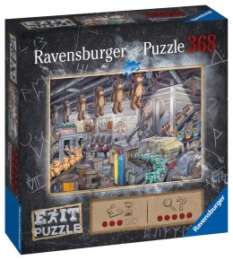 Ravensburger Puzzle EXIT: Fabryka zabawek 368 elementów 16484 Ravensburger