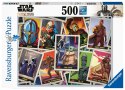 Ravensburger Puzzle dla dorosłych 2D: 500 elementów Mandalorian 16561 Ravensburger