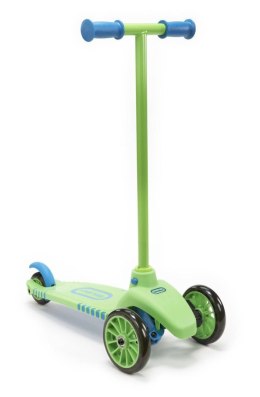 Little Tikes Lean To Turn Scooter Hulajnoga Trójkołowa 640117 Zielono-niebieska Little Tikes