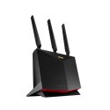 ASUS 4G-AC86U router bezprzewodowy Gigabit Ethernet Dual-band (2.4 GHz/5 GHz) Czarny ASUS