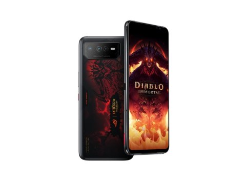 ASUS ROG Phone 6 Diablo Immortal Edition 17,2 cm (6.78") Dual SIM Android 12 5G USB Type-C 16 GB 512 GB 6000 mAh Czarny, Czerwon ASUS