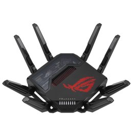 ASUS ROG Rapture GT-BE98 router bezprzewodowy 10 Gigabit Ethernet Quad-band (2.4 GHz / 5 GHz-1 / 5 GHz-2 / 6 GHz) Czarny ASUS