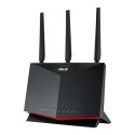 ASUS RT-AX86U Pro router bezprzewodowy Gigabit Ethernet Dual-band (2.4 GHz/5 GHz) Czarny ASUS