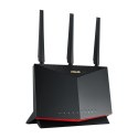 ASUS RT-AX86U Pro router bezprzewodowy Gigabit Ethernet Dual-band (2.4 GHz/5 GHz) Czarny ASUS