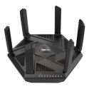 ASUS RT-AXE7800 router bezprzewodowy Trójpasmowy (2,4 GHz / 5 GHz / 6 GHz) Czarny ASUS