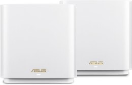 ASUS ZenWiFi AX (XT8) router bezprzewodowy Gigabit Ethernet Tri-band (2.4 GHz/5 GHz/5 GHz) 4G Biały ASUS