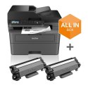 Brother MFC-L2827DWXL Laser A4 1200 x 1200 DPI 32 stron/min Wi-Fi Brother