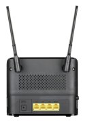 D-Link AC1200 router bezprzewodowy Gigabit Ethernet Dual-band (2.4 GHz/5 GHz) 4G Czarny D-Link