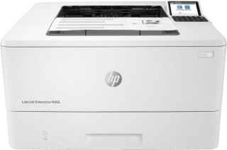 HP LaserJet Enterprise M406dn, Czerń i biel, Drukarka do Firma, Drukowanie, Niewielkie wymiary; Mocne zabezpieczenia; Drukowanie HP