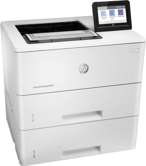 HP LaserJet Enterprise M507x, Drukowanie, Drukowanie za pośrednictwem portu USB z przodu urządzenia; Funkcja Roam; Drukowanie dw HP