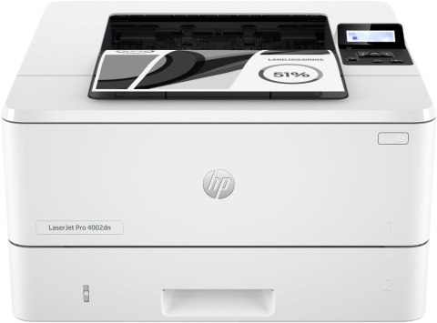 HP LaserJet Pro Drukarka 4002dn, Drukowanie, Drukowanie dwustronne; Szybki wydruk pierwszej strony; Energooszczędność; Niewielki HP