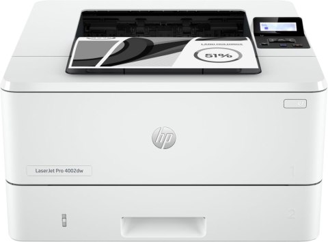 HP LaserJet Pro Drukarka 4002dw, Drukowanie, Drukowanie dwustronne; Szybki wydruk pierwszej strony; Niewielkie wymiary; Energoos HP