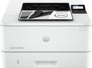 HP LaserJet Pro Drukarka HP 4002dwe, Czerń i biel, Drukarka do Małe i średnie firmy, Drukowanie, Łączność bezprzewodowa; HP+; Do HP