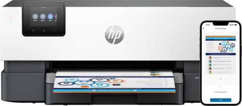 HP OfficeJet Pro Drukarka 9110b, W kolorze, Drukarka do Dom i biuro domowe, Drukowanie, Sieć bezprzewodowa; Drukowanie dwustronn HP