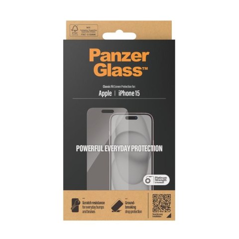 PanzerGlass Classic Fit Przezroczysta ochrona ekranu Apple 1 szt. PanzerGlass