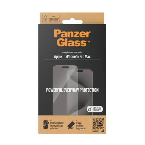 PanzerGlass Classic Fit Przezroczysta ochrona ekranu Apple 1 szt. PanzerGlass