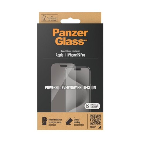 PanzerGlass Classic Fit Przezroczysta ochrona ekranu Apple 1 szt. PanzerGlass