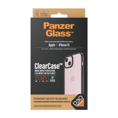 PanzerGlass ClearCase pokrowiec na telefon komórkowy 15,5 cm (6.1") Przezroczysty PanzerGlass