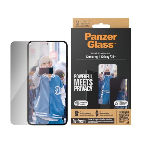 PanzerGlass Ultra Wide Fit Privacy Przezroczysta ochrona ekranu Samsung 1 szt. PanzerGlass