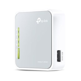 TP-Link TL-MR3020 router bezprzewodowy Fast Ethernet Jedna częstotliwości (2,4 GHz) 4G Srebrny, Biały TP-Link