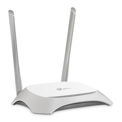 TP-Link TL-WR840N router bezprzewodowy Fast Ethernet Jedna częstotliwości (2,4 GHz) Szary, Biały TP-Link