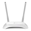 TP-Link TL-WR840N router bezprzewodowy Fast Ethernet Jedna częstotliwości (2,4 GHz) Szary, Biały TP-Link