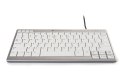 BakkerElkhuizen UltraBoard 950 klawiatura USB QWERTY British English Srebrny, Biały BakkerElkhuizen