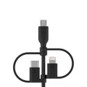 Belkin BOOST CHARGE kabel USB 1 m USB A USB C/Micro-USB B/Lightning Czarny Belkin