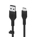 Belkin BOOST↑CHARGE Flex kabel USB 2 m USB 2.0 USB A USB C Czarny Belkin