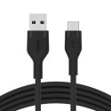 Belkin BOOST↑CHARGE Flex kabel USB 2 m USB 2.0 USB A USB C Czarny Belkin