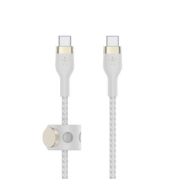 Belkin BOOST↑CHARGE PRO Flex kabel USB 1 m USB 2.0 USB C Biały Belkin