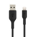 Belkin CAA001BT2MBK kabel Lightning 2 m Czarny Belkin