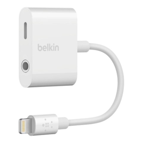 Belkin RockStar kabel do telefonu Biały Lightning Lightning + 3.5mm Belkin