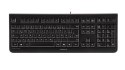 CHERRY KC 1000 klawiatura USB AZERTY Belgijski Czarny CHERRY