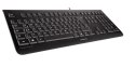 CHERRY KC 1000 klawiatura USB AZERTY Belgijski Czarny CHERRY