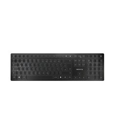 CHERRY KW 9100 SLIM klawiatura RF Wireless + Bluetooth QWERTZ Niemiecki Czarny CHERRY