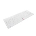 CHERRY Stream klawiatura RF Bezprzewodowy + USB QWERTZ Niemiecki Biały CHERRY