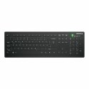 CHERRY AK-C8112 klawiatura RF Wireless QWERTZ Niemiecki Czarny CHERRY