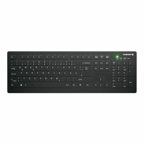 CHERRY AK-C8112 klawiatura RF Wireless QWERTZ Niemiecki Czarny CHERRY