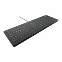 CHERRY AK-C8112 klawiatura USB QWERTZ Niemiecki Czarny, Biały CHERRY