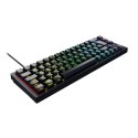 CHERRY K5V2 Compact klawiatura USB QWERTZ Niemiecki Czarny CHERRY