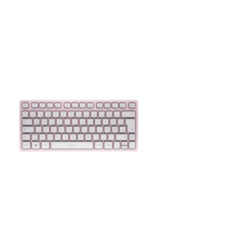 CHERRY KW 7100 MINI BT klawiatura Bluetooth QWERTZ Niemiecki Różowy CHERRY