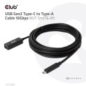 CLUB3D CAC-1536 kabel USB 5 m USB 3.2 Gen 2 (3.1 Gen 2) USB C USB A Czarny CLUB3D