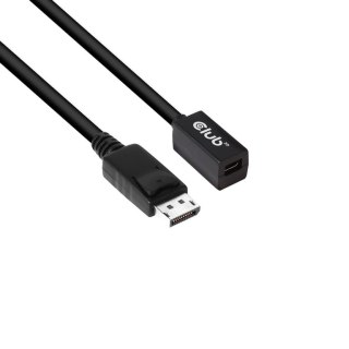 CLUB3D cac-1120 1 m Mini DisplayPort DisplayPort Czarny CLUB3D