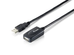 Equip 133311 kabel USB 15 m USB 2.0 USB A Czarny Equip