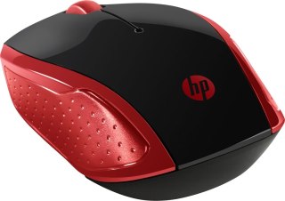 HP Bezprzewodowa mysz 200 (Empress Red) HP