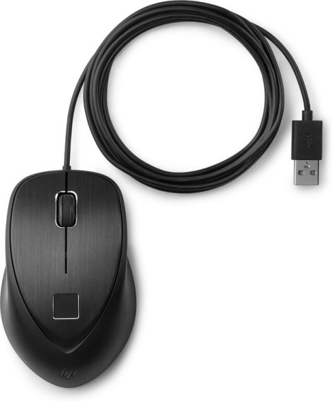 HP Mysz USB z czytnikiem linii papilarnych HP