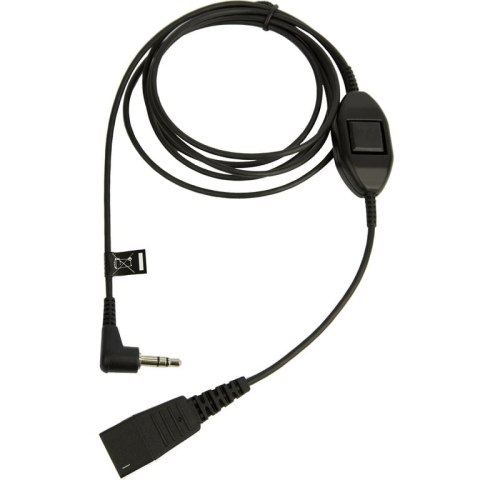 Jabra 8735-019 kabel audio 0,5 m QD 3.5mm Czarny Jabra